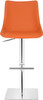 Magnifico Signature Real Leather Bar Stool Tan Orange