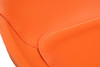 Magnifico Signature Real Leather Bar Stool Tan Orange