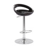 Sorrento Swivel Bar Stool Black
