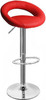 Ex Display Range - Sorrento Leather Bar Stool Red