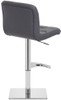 Deluxe Allegro Crescent Bar Stool Charcoal Grey