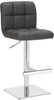 Deluxe Allegro Bar Stool Charcoal Grey