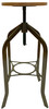 Antique Brass Bar Stool Natural