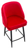 Mayfair Velvet Red Kitchen Bar Stool