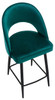 Chelsea Velvet Sage Green Kitchen Bar Stool