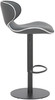 Deluxe Carcaso Matt Black Bar Stool Charcoal