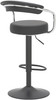 Zenith Matt Black Bar Stool Black