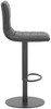 Deluxe Aldo Matt Black Bar Stool Black