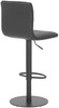 Deluxe Aldo Matt Black Bar Stool Black