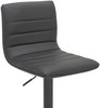 Deluxe Aldo Matt Black Bar Stool Black