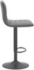 Aldo Matt Black Bar Stool Charcoal