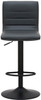 Aldo Bar Stool Charcoal with Black Frame