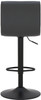 Aldo Bar Stool Charcoal with Black Frame