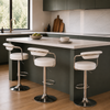 Zenith Bar Stool White