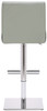 Deluxe Snella Real Leather Bar Stool Grey