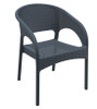 Panama Arm Chair Dark Grey