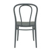 Victor Side Chair Dark Grey