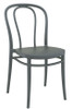 Victor Side Chair Dark Grey