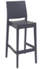 Maya 75 Bar Stool Dark Grey