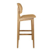 Relish Barstool Natural Oak Natural Cane Back