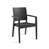 Ibiza Arm Chair Dark Grey