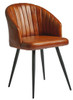 Brooklyn Tub Chair Leather Bruciato Tan