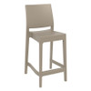 Maya 65 Bar Stool Dark Taupe