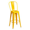 Marcel Bar Stool Yellow