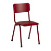 Quin Side Chair Red Ral 3011