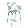 Denver Bar Stool Mid Height Retro Light Blue