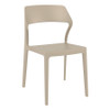 Snow Side Chair Taupe