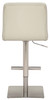 Deluxe Allegro Brushed Bar Stool Cream