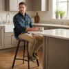 Antico Kitchen Bar Stool Blue
