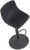 Antico Bar Stool Black with Black Frame