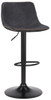 Antico Bar Stool Black with Black Frame