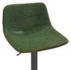 Antico Bar Stool SageGreen with Black Frame