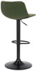 Antico Bar Stool SageGreen with Black Frame