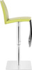 Ex-Display Eccellente Signature Real Leather Bar Stool Lime Green