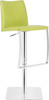 Ex-Display Eccellente Signature Real Leather Bar Stool Lime Green