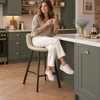 Antico Kitchen Bar Stool Cream
