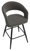 Amalfi Boucle Kitchen Bar Stool Grey