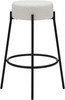 Rotonda Boucle Bar Stool White