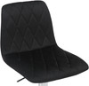 Verona Velvet Bar Stool Black