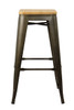 Ex Display - Tolix Natural Bar Stool