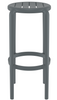 Tom 75 Bar Stool Dark Grey
