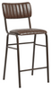 Tavo Stacking Mid Height Bar Stool Vintage Brown
