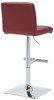 Luscious Bar Stool Berry Red