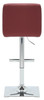 Luscious Bar Stool Berry Red