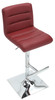 Luscious Bar Stool Berry Red