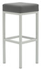 Cube Bar Stool Charcoal